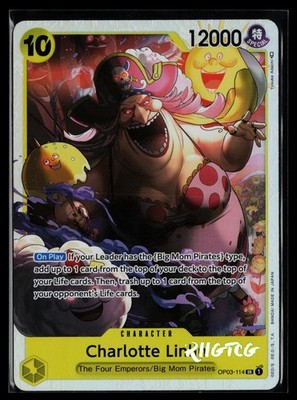 Charlotte Linlin OP03-114 SR Pillars of Strength One Piece NM