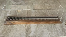 Lionel Train Display Case 24 Inch O Gauge Wooden Track