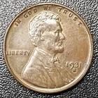 1931-S Lincoln Cent Wheat Penny Better Date San Francisco Key Choice AU