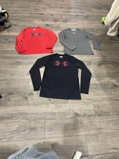 Boys Large/Xlarge Under Armour Long Sleeve Shirt Lot