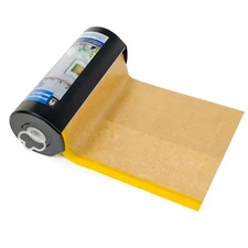 Voomey Pre-Taped Masking Paper for Painting with Dispenser - 12 inch x 82 feet T