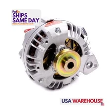 Powermaster 75191, One Mopar 95Amp Alternator Sin Fits gle Pulley 1 Wire Perform