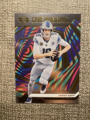 2024 Panini Illusions Jared Goff #9 Game Magicians - Detroit Lions