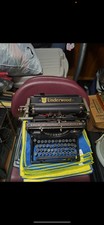 vintage underwood portable typewriter thumbnail