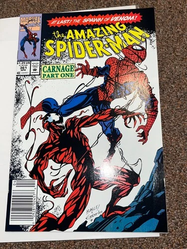 Amazing Spider-Man 361, 1st Full Carnage, VF/NM Condition, Newsstand 1992
