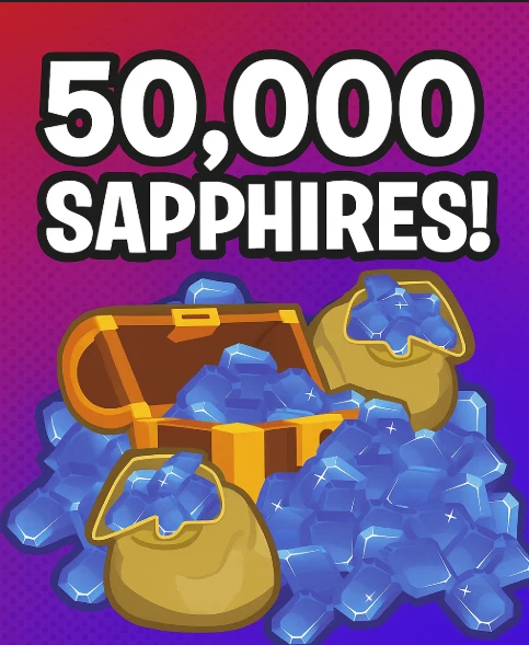 🔹️AJPW 50,000 Sapphires | 100% Trusted | Fast Delivery | Animal Jam