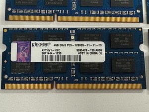 Kingston DDR3 4GB RAM 4 Module Notebookspeicher 16GB Gesamtkapazität