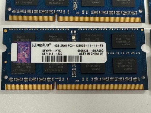 Kingston DDR3 4GB RAM 4 Module Notebookspeicher 16GB Gesamtkapazität