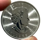 2023 Silver Canada $5 Maple Leaf 1 oz .9999 Fine Privy Coin BU+