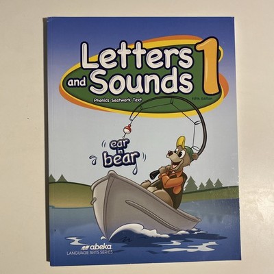 Abeka 1st Grade Letters and Sounds 1 Phonics Seatwork Text, No Writing