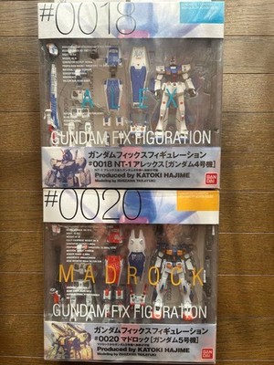 GFF Gundam NT-1 & Madlock Figure Set, Collectible, Opened, Slight Wear