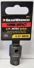 Gearwrench 84311 38 Drive 10mm 6 Point Impact Socket Gearwrench 84311 38 Drive 10mm 6 Point Impact Socket
