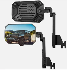 JOYTUTUS Door Hinge Mirror Doors Off Fits Jeep Wrangler JK JL Gladiator JT