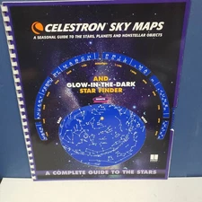 Celestron Sky Maps Seasonal Guide to Stars Planets & Non-stellar Objects Charts