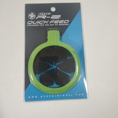 New Dye Paintball R2 Loader QuickFeed Quick Fast Feed Speed Gate - Green