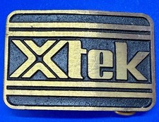Xtek Mining Company Promo Solid Bronze Belt Buckle by DynaBuckle