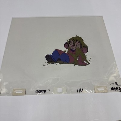 Vintage Original 1986 American Tail Don Bluth  Production Art Cel Fievel 193