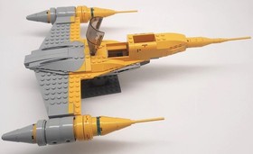 Lego Naboo Starfighter 75092 Complete Build NO Minifigures (includes Droideka) 