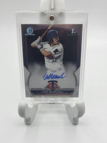 2023 Luke Keaschall 1st Bowman Chrome Autograph RC Auto - RAW