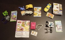 Kinder Joy Surprise egg lot of 5 Vehicles w/papers 2008,2016,2017