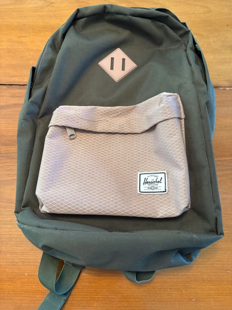 ebay herschel backpack Heritage Supply Co. USA Signature striped fabric liner Herschel Classic Backpack | eBay