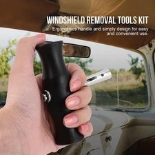 Car Windshield Removal Tools Kit Windscreen Window Glass Cutting Wire W/ Handles