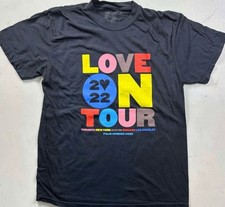Harry Styles Love On Tour Concert 2022 T-Shirt Black Large Official Merch