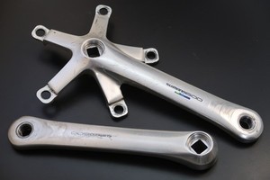 Pédalier Shimano 600 51/39 FC-6400 (sans manivelle) 170mm - Les Mains