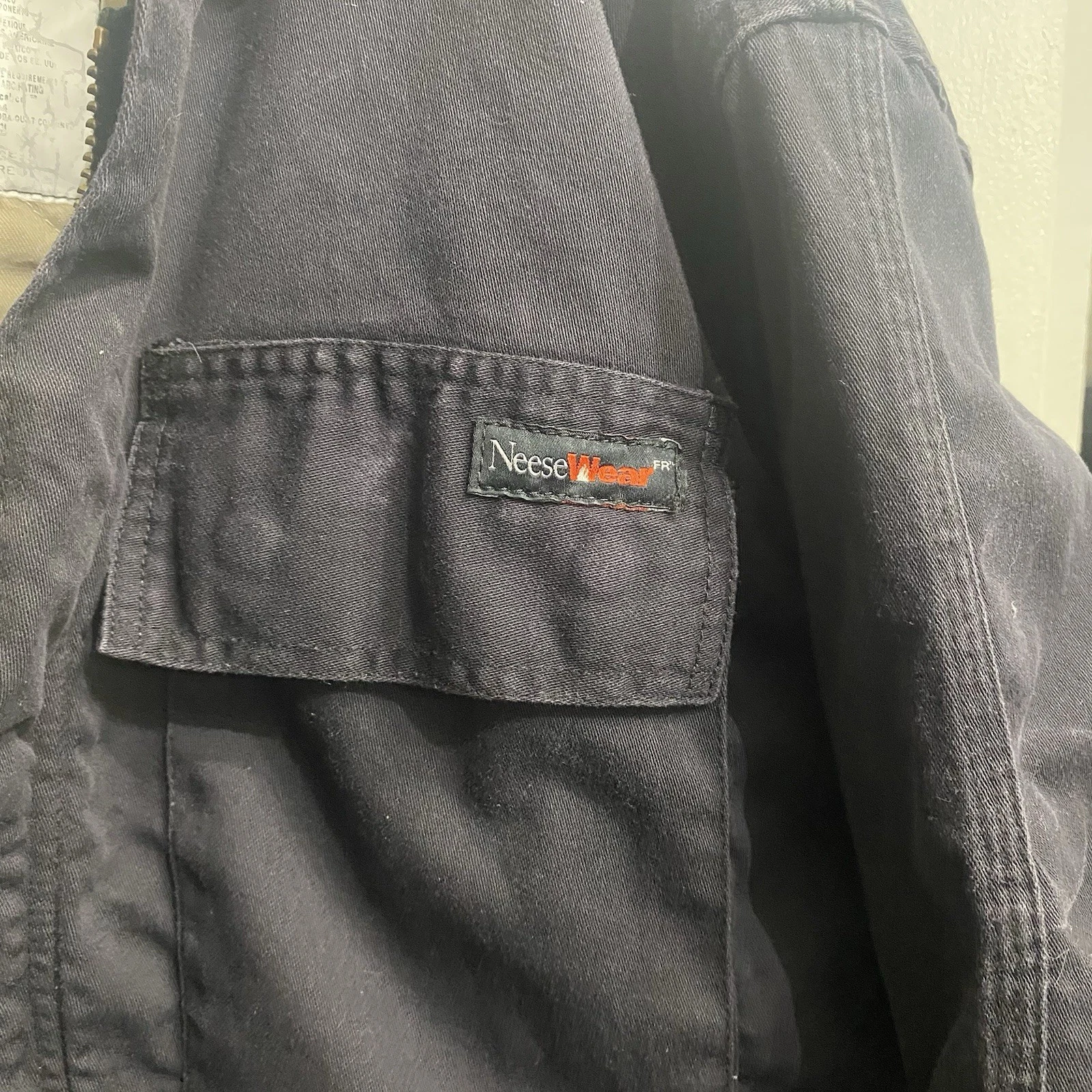 Neese Westex Inc Mens Barn Coat  Zip Out Insulated Lining Thrashed 42-44 Lg image 3