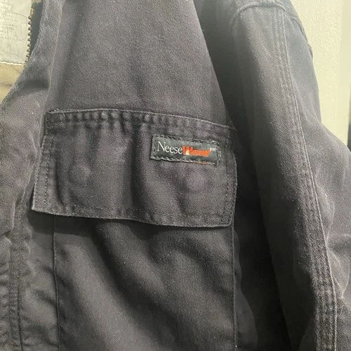 Neese Westex Inc Mens Barn Coat  Zip Out Insulated Lining Thrashed 42-44 Lg image 3