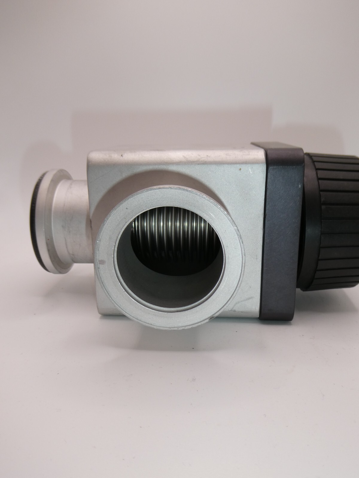 Varian NW40 (H/O) L6280303 Right Angle Aluminum Block Valve