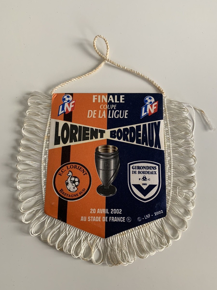 Fanion Vintage Girondins De Bordeaux - Rare Ancien Avant 2000 - Collection