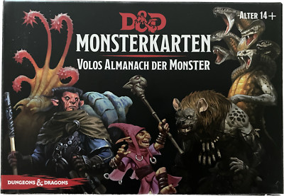Dungeons & Dragons Monsterkarten Volos Almanach der Monster Pen&Paper PnP