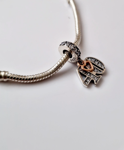 🩷40th Birthday Dangle Charm Bracelet Pendant S925 Stamped Sterling Silver🩷 - Video 1 of 1