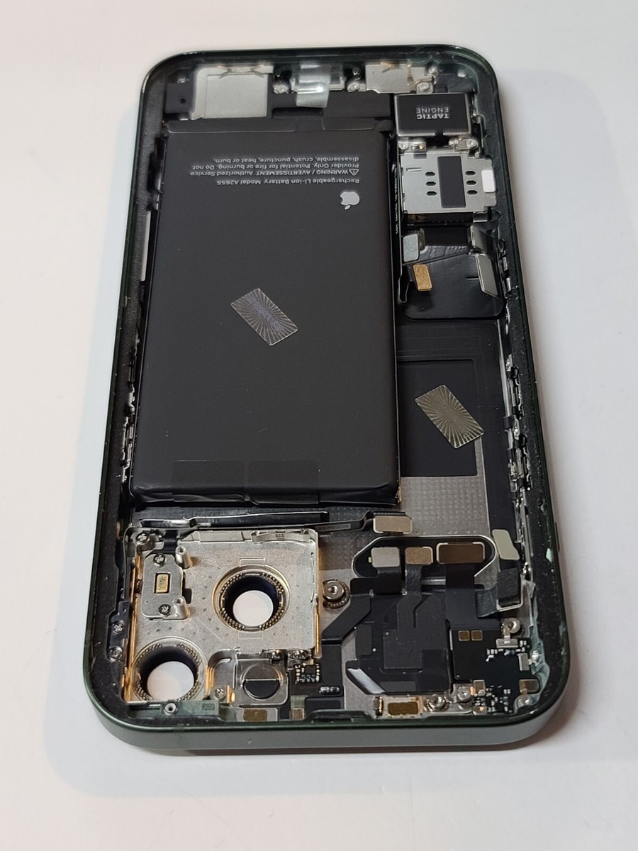 OEM Apple Iphone 13 Original Housing,Green, No RearCamera, Good