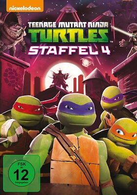 Teenage Mutant Ninja Turtles - Season/Staffel 4 # 4-DVD-BOX-NEU