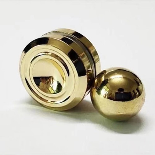 Giocattolo antistress scrivania adulto metallo fidget decompressione ipnosi giroscopio rotante - Foto 13 di 16