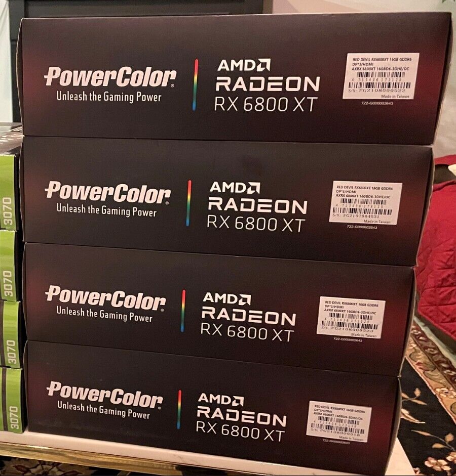 PowerColor Red Devil AMD Radeon RX 6800 XT 3DHE OC 16GB GDDR6 Graphic Card  4713436173120