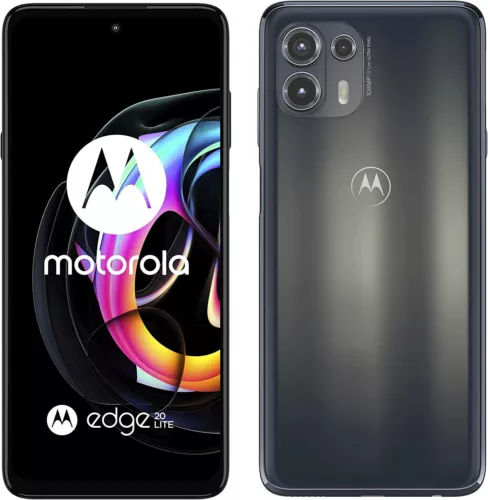 Smartphone Motorola Moto edge 20 lite 128 GB elettrico grafite sbloccato doppia SIM