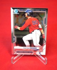 Triston Casas Bowman Chrome Baseball Card 2021 #BCP-84