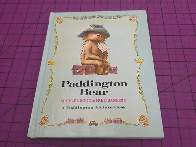 Vintage Paddington Bear Book First American Edition 1973 Michael Bond Hardcover