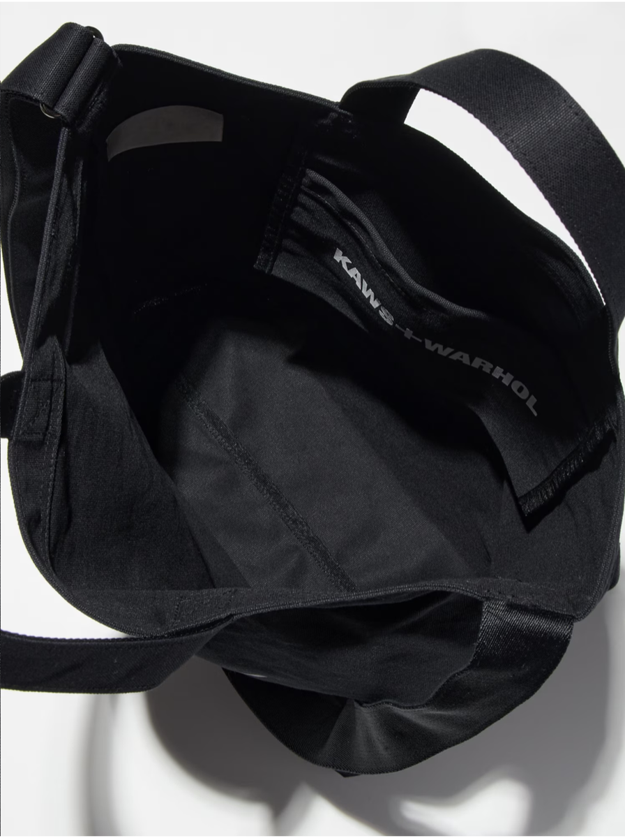 KAWS + Warhol x UNIQLO 2024 2Way Tote Shoulder Bag | eBay KAWS + Warhol x UNIQLO 2024 2Way Tote Shoulder Bag | eBay