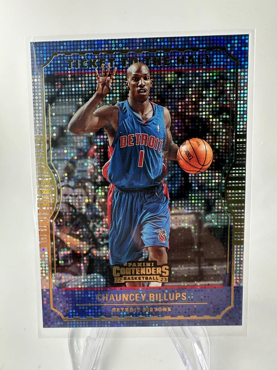 Chauncey Billups Pistons 2022