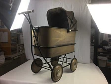 Antique Trav-L-Eze  Collapsible Baby Carriage /Stroller 1929