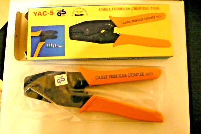 CABLE FERRULES CRIMPER YAC 5,   0.5-0.7mm2, 1.0-1.50mm, 2,2.5mm2,4mm2,6mm2