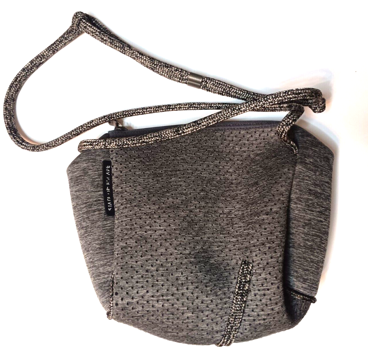 State of Escape Festival Crossbody Bag Purse, Charcoal Gray