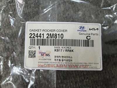 OEM 22441-2M810 Valve Cover Gasket Rocker Economy Track# for Kia