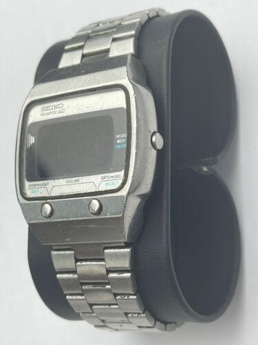 Boîte + bracelet de montre Seiko A029-5010T quartz LC - Photo 3 sur 6
