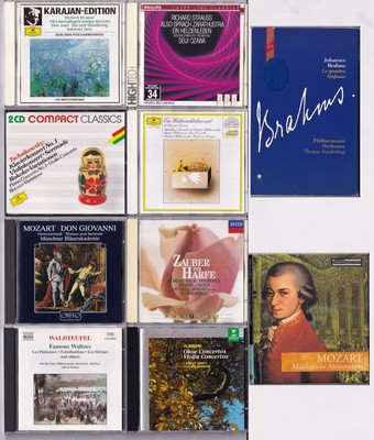 10x Klassik - u.a. Brahms Mozart Tchaikovsky - insg. 14 CDs