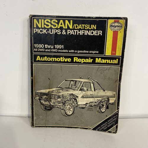 Haynes Nissan Datsun Pickups 1980-1997 & Pathfinder 87-95 Repair Manual Book - Picture 2 of 10